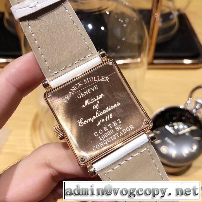 高級ダウンのフィルパワーについて 2018春夏新作 フランクミュラー FRANCK MULLER 男性用腕時計 4色可選