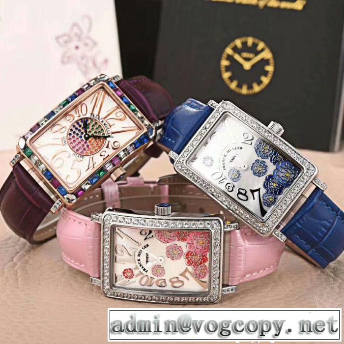 フランクミュラー FRANCK MULLER 2018 女性用腕時計 定番品質保証 多色可選 個性的なモデル