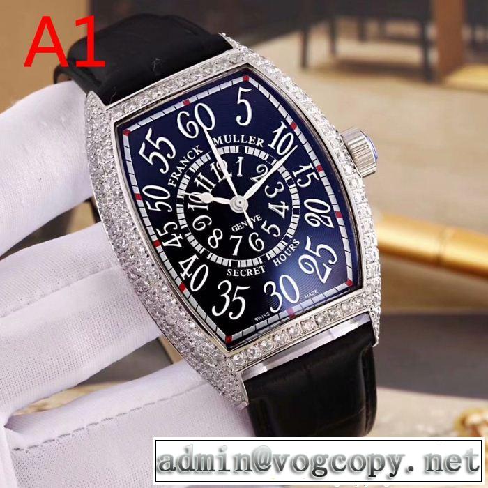 人気急上昇中 ミネラルガラス 4色可選 フランクミュラー FRANCK MULLER 2018男性用腕時計 絶妙な新商品