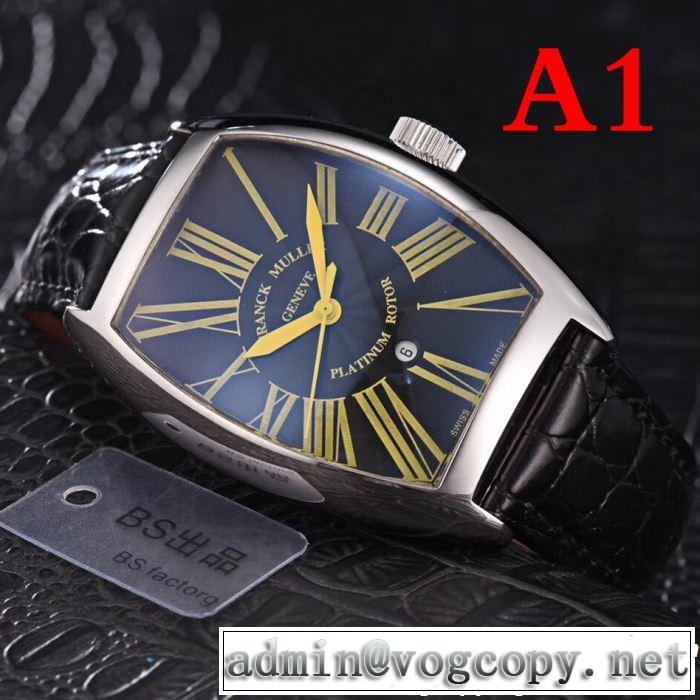 2018新品入荷FRANCK MULLER 大人キレイめ男性用腕時計 多色可選 フランクミュラー 海外限定アイテム