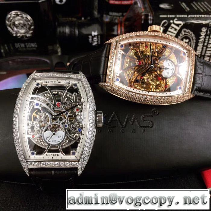  上品でベーシック 機械式（自動巻き）2018年秋冬入荷 男性用腕時計 FRANCK MULLER 2色可選 フランクミュラー
