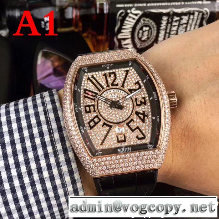 売れ筋 多色可選2018新品入荷 FRANCK MULLER 超人気美品 男性用腕時計 フランクミュラー