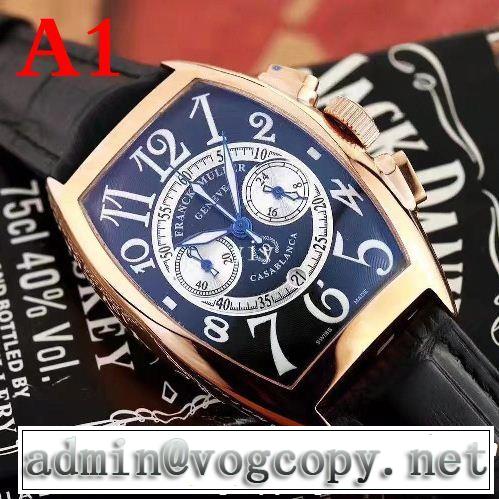 期間限定セール FRANCK MULLER フランクミュラー 2色可選 大胆なデザイン男性用腕時計 18ＳＳ美品