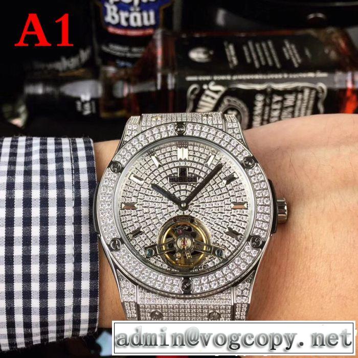 再入荷！ウブロ HUBLOT最近人気一番！男性用腕時計2018新品入荷 4色可選