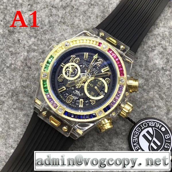 男性用腕時計 話題の新作到着！多色可選 上品でファッション ウブロ HUBLOT18ＳＳ美品