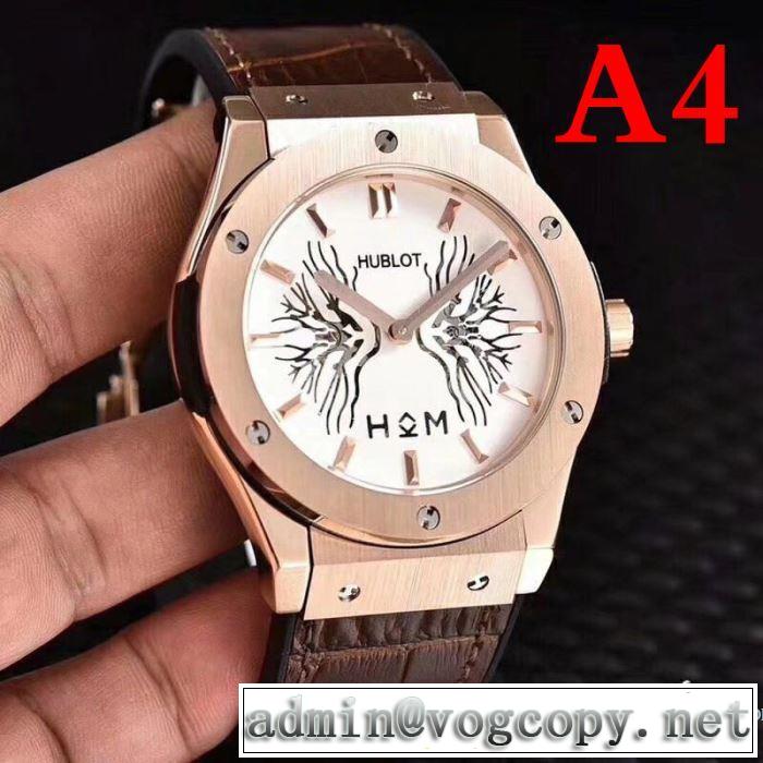 人気商品 2018春夏新作 男性用腕時計 首胸ロゴ  多色可選 ウブロ HUBLOT