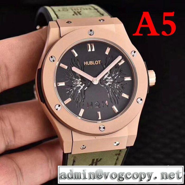 人気商品 2018春夏新作 男性用腕時計 首胸ロゴ  多色可選 ウブロ HUBLOT