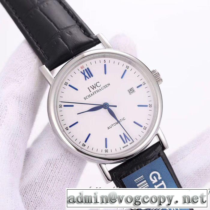 キレイめおしゃれインターナショナルウォッチ カン１着は持つべき IWC 男性用腕時計 2色可選