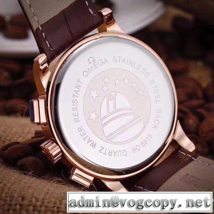 人気が爆発OMEGA 男性用腕時計HOT品質保証 2018春夏新作4色可選 オメガ 43mmX12mm