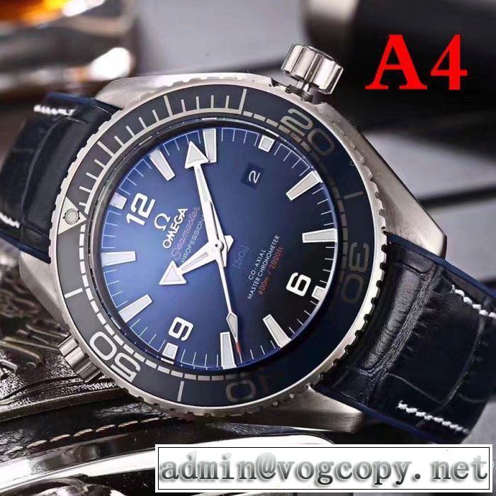 2018春夏新作多色可選 オメガ OMEGA 品質保証100%新品  45.5X18mm男性用腕時計