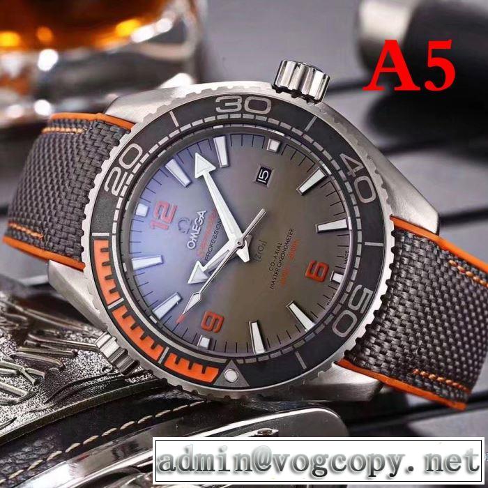 2018春夏新作多色可選 オメガ OMEGA 品質保証100%新品  45.5X18mm男性用腕時計
