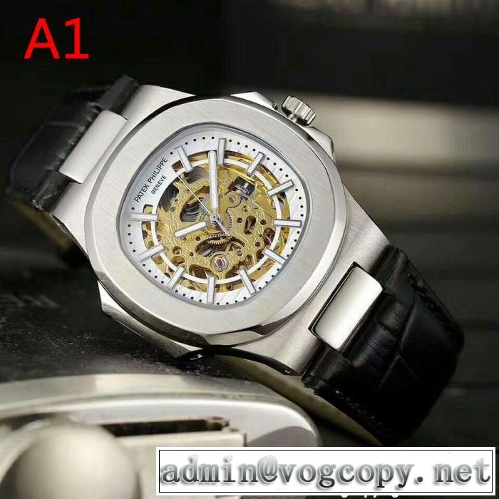 今季大人気新作登場 多色可選 夜光効果 男性用腕時計 パテック フィリップ Patek Philippe 注目美品