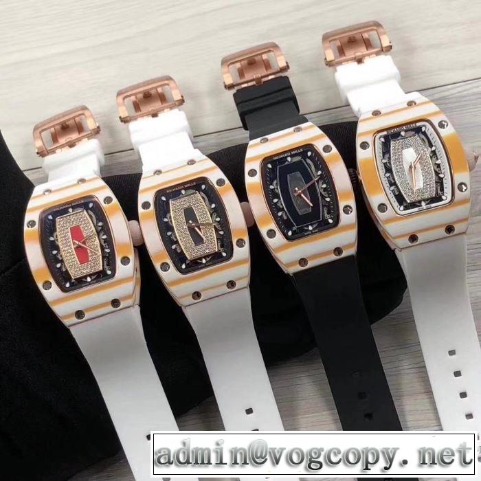 セール中 2018春夏新作 4色可選 リシャールミル RICHARD MILLE 爆買い人気女性用腕時計