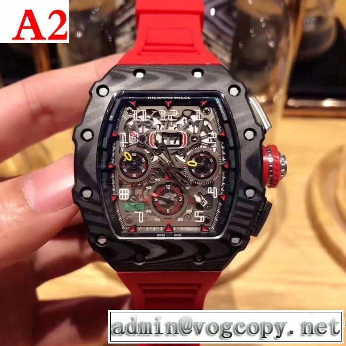 爆買い大人気2018春夏新作 超目玉リシャールミル RICHARD MILLE 男性用腕時計多色可選