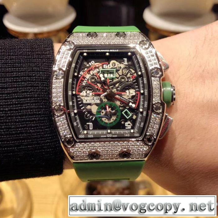 大好評2018春夏新作 2色可選 RICHARD MILLE 男性用腕時計ファッション 人気 リシャールミル