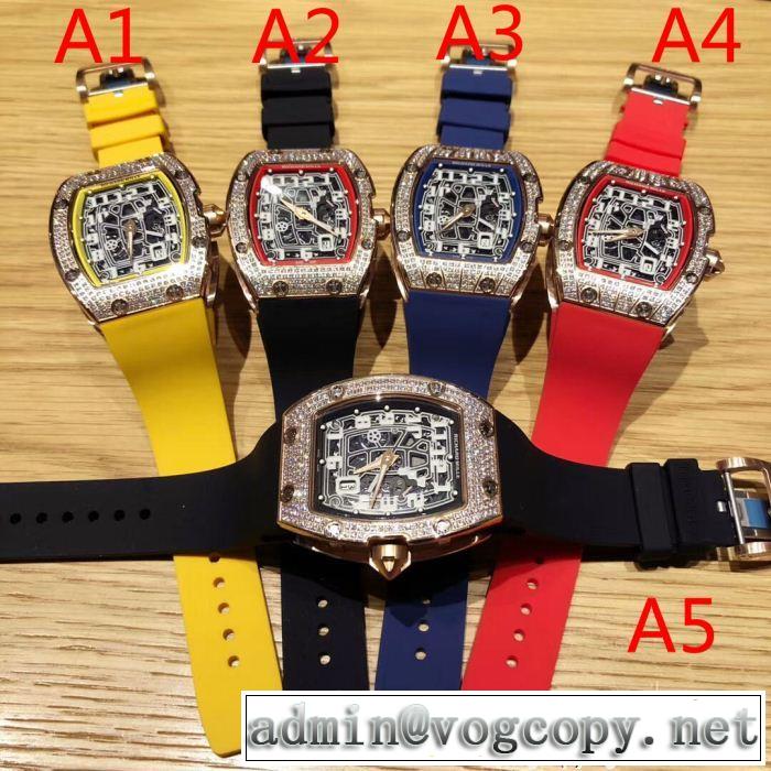  男性用腕時計 多色可選 18ＳＳ美品 リシャールミル RICHARD MILLE 多色可選 超目玉新作 機械式（自動巻き）