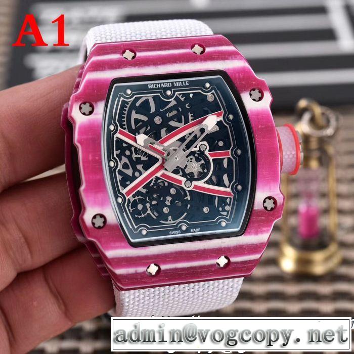 2018人気の主流アイテムリシャールミル 圧倒的人気新着RICHARD MILLE 男性用腕時計 多色可選