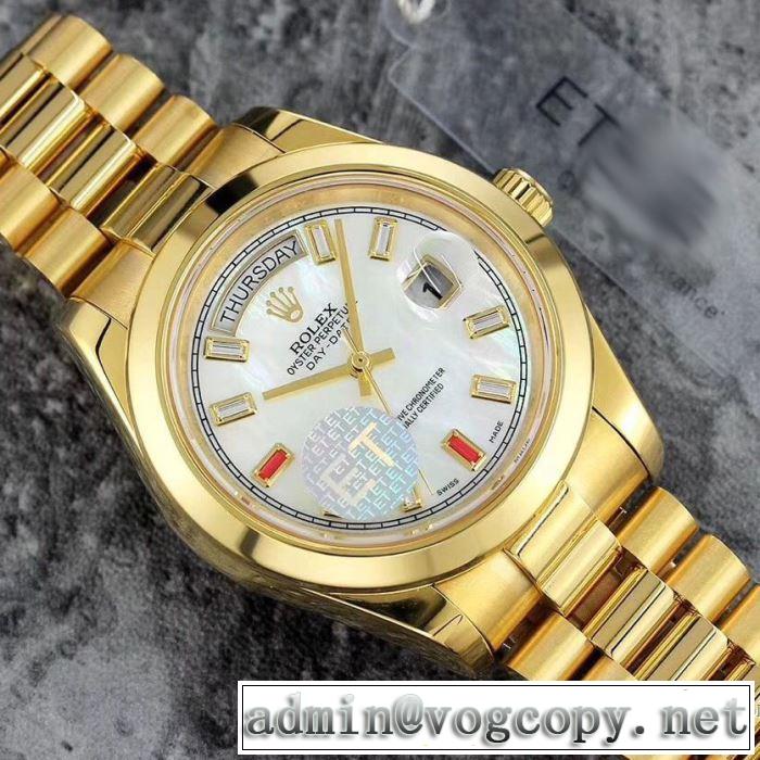 追跡あり☆入手困難!! ロレックス ROLEX 男性用腕時計爆買い得価 2018春夏新作 4色可選