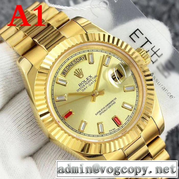  目玉商品 2018春夏新作 3色可選 肌触りの気持ちい? ロレックス ROLEX 男性用腕時計