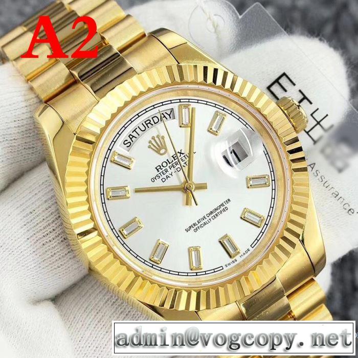 目玉商品 2018春夏新作 3色可選 肌触りの気持ちい? ロレックス ROLEX 男性用腕時計