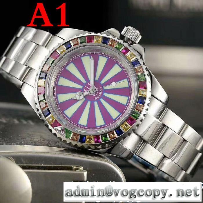  華やかさ満点 ロレックス ROLEX 男性用腕時計 4色可選海外先行発売！