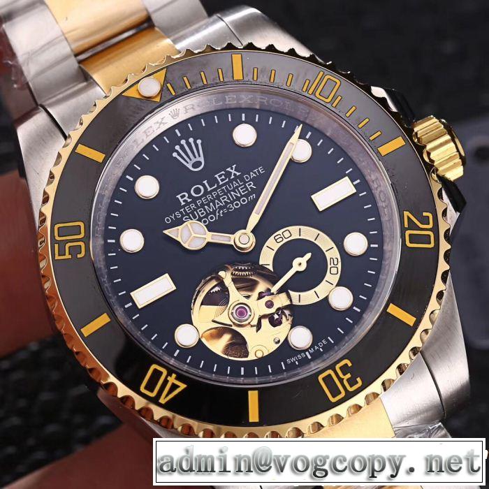 先行受注 2018新品入荷 4色可選 最近人気一番！男性用腕時計 ロレックス ROLEX良好品