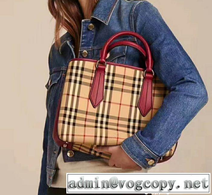  格好良いアイテム 2018【SALE！】 BURBERRY バーバリー トートバッグ 4色可選 流行の注目ブランド