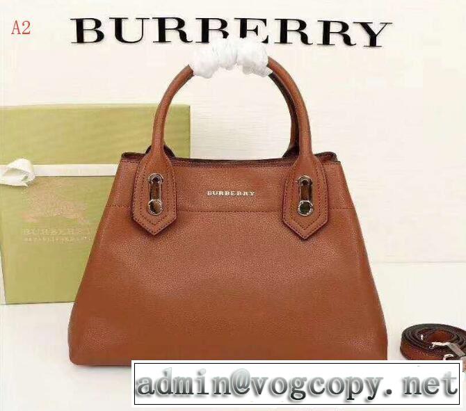 都会的な印象Burberryバーバリースーパーコピーレディーストートバッグショルダー付き本革採用