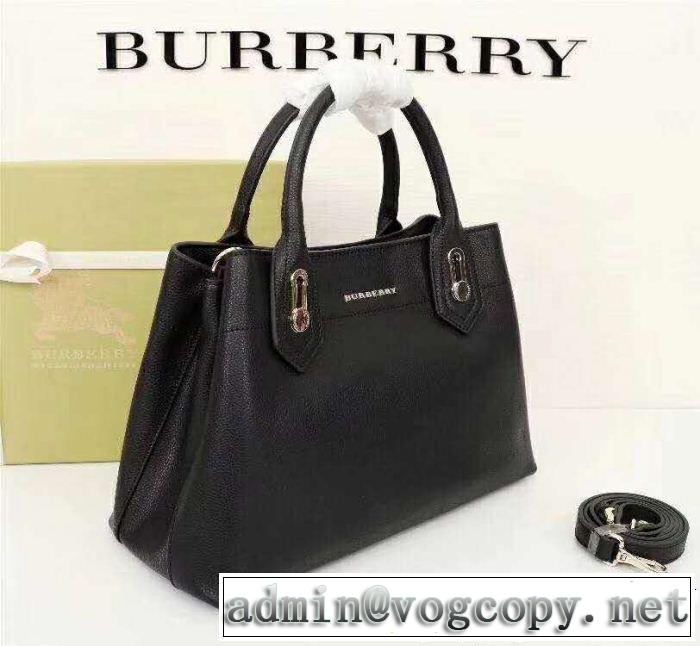 都会的な印象Burberryバーバリースーパーコピーレディーストートバッグショルダー付き本革採用