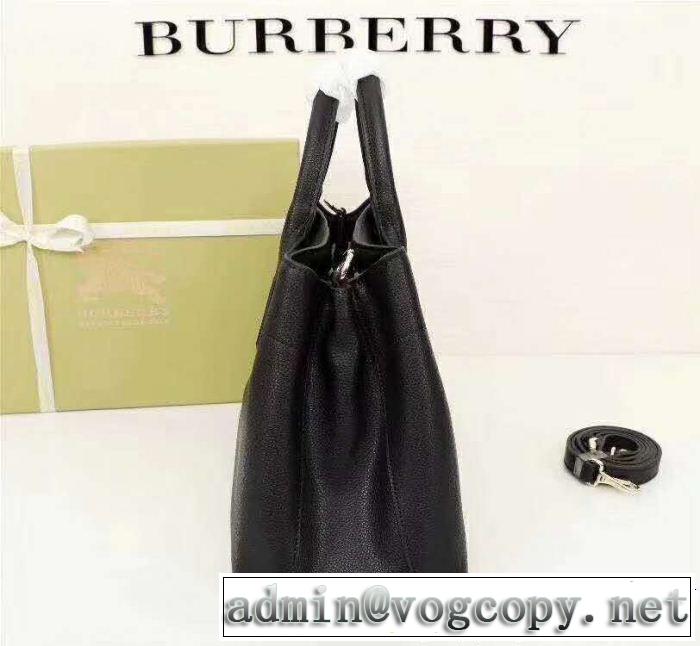 都会的な印象Burberryバーバリースーパーコピーレディーストートバッグショルダー付き本革採用
