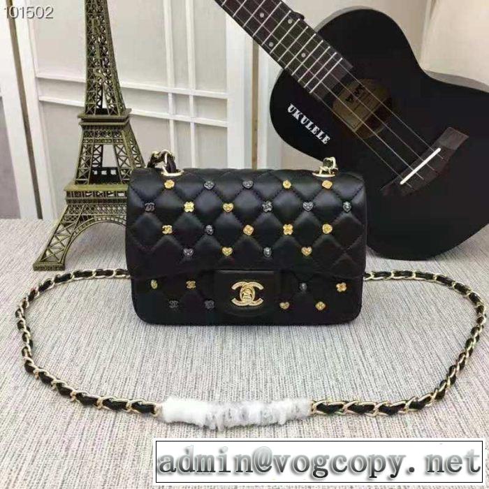  稀少*入手困難 CH CH 注目美品 ミニバッグ 2018年秋冬シーズン