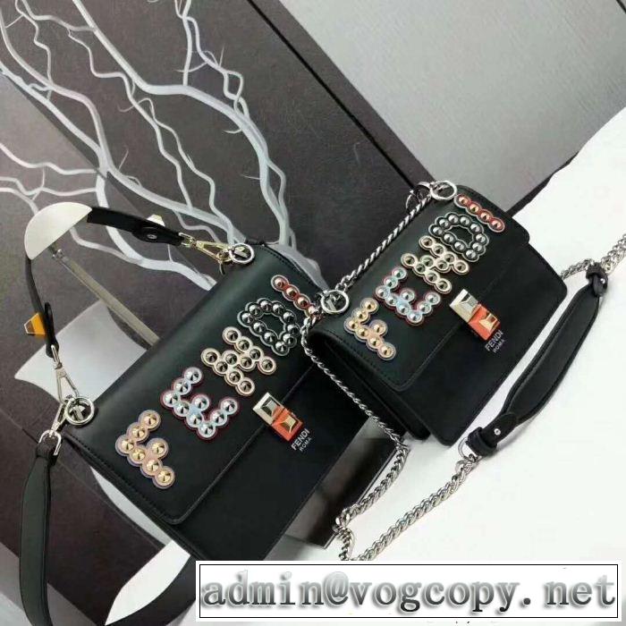  主役級のアイテム 2018新品入荷 フェンディ FENDI 3色可選 バッグ レディース