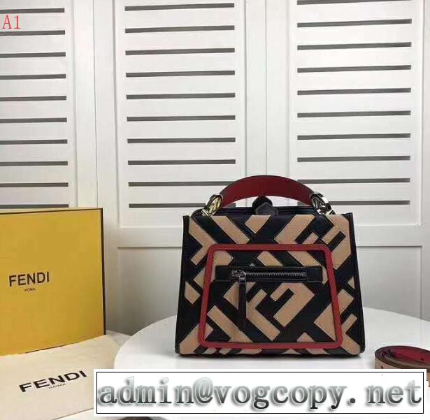  4色可選 有名人同じアイテム FENDI フェンディ 大胆なデザイン  トートバッグ 数量限定再入荷