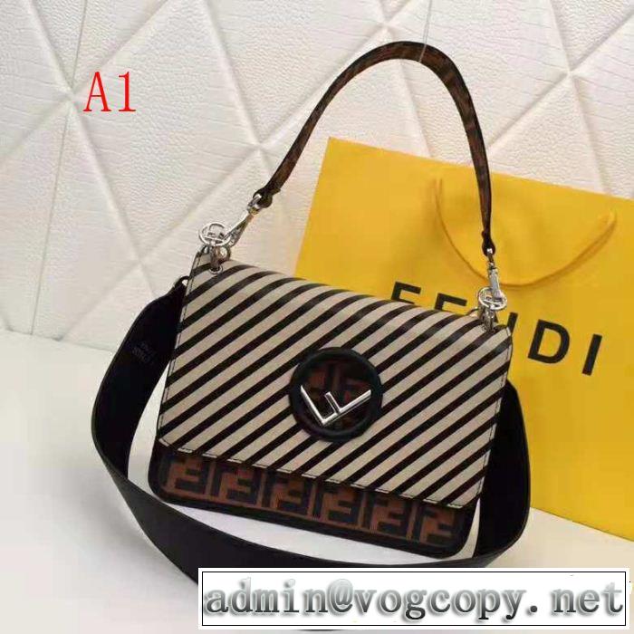  カジュアルスタイルに フェンディ FENDI 期間限定セールショルダーバッグ  2色可選 