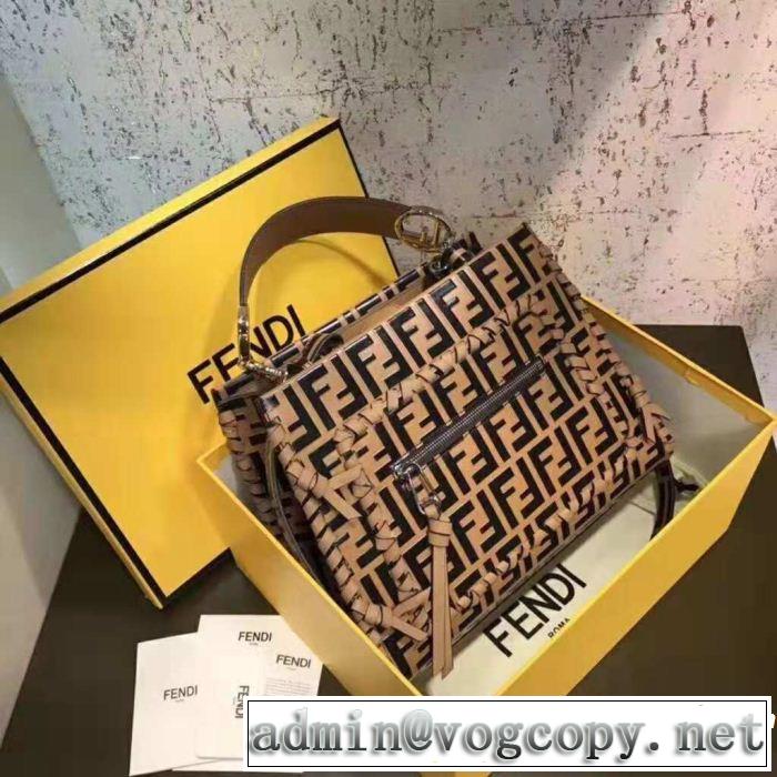  2018【SALE！】 フェンディ FENDI 日本限定素材 ハンドバッグ 流行の注目ブランド 
