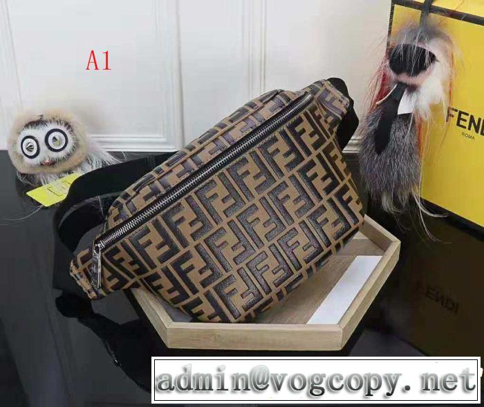  カジュアルスタイルに ウエストポーチ 2色可選 期間限定セール  フェンディ FENDI 