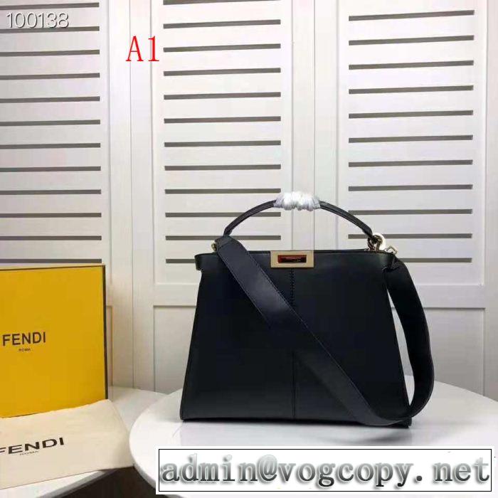  有名人同じアイテム フェンディ FENDI 2018秋冬の定番新品到来!ハンドバッグ 4色可選 