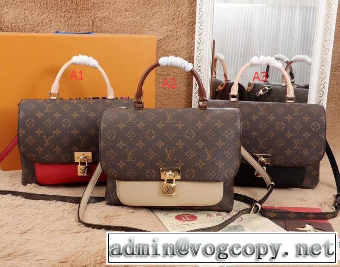 綺麗に決まるフォルム！2018春夏新作ルイ ヴィトン LOUIS VUITTON 手持ち&ショルダー掛け3色可選