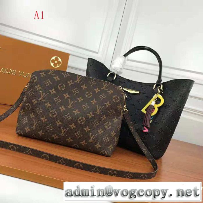 4色可選 2018年秋冬入荷 人目を引く存在感 最終数量限り！LOUIS VUITTON ルイ ヴィトン ハンドバッグ