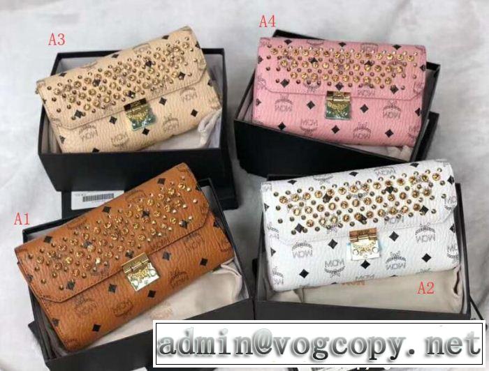  目前の注目ブランド エムシーエム コピー MCM ショルダーバッグ 4色可選 超目玉新作