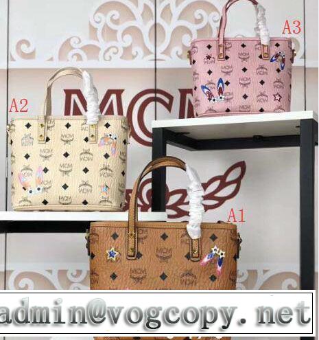 ファッショニスタ愛用 3色可選 エムシーエム コピー MCM トートバッグ 稀少*入手困難