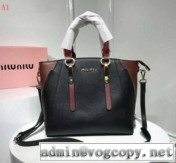  個性的なモデル　定番品質保証　超定番人気　ミュウミュウ MIUMIU  トートバッグ 4色可選