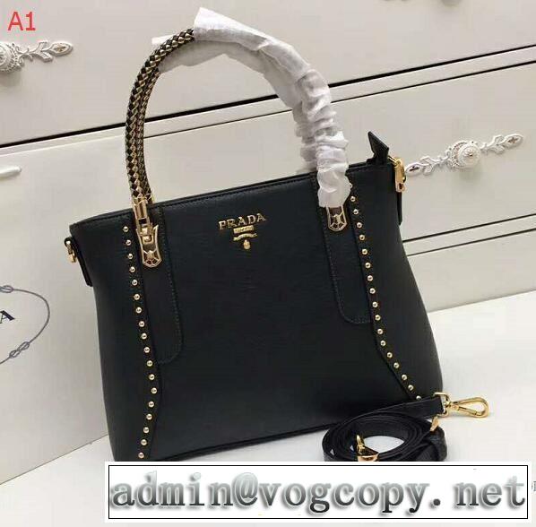 2018春夏新作有名人の愛用品 プラダ PRADA 4色可選手持ち&ショルダー掛け