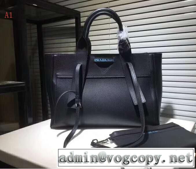 秋冬大活躍　PRADA プラダ  定番品質保証　今季新作登場　3色可選  海外先行発売！　トートバッグ