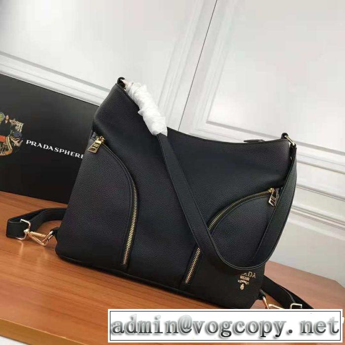 ショルダーバッグ 3色可選 ファッションの最先端！ 2018年秋冬シーズン PRADA プラダ