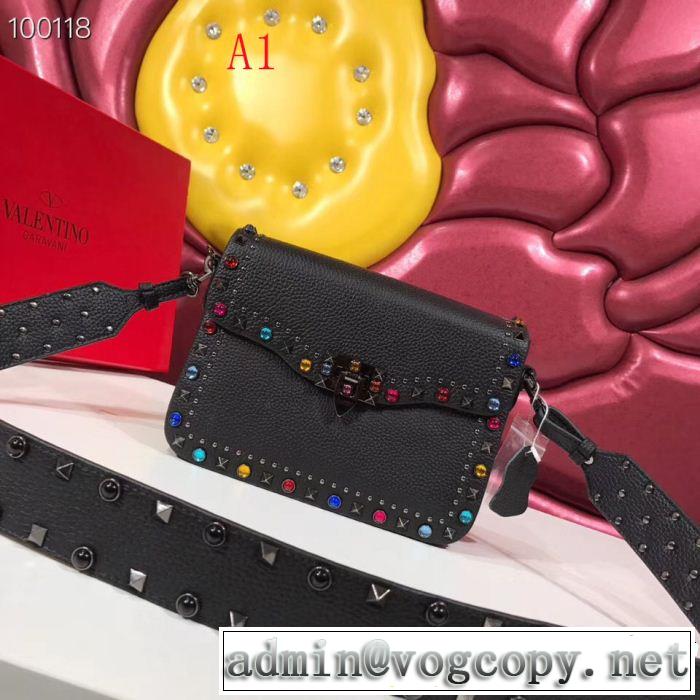 VALENTINO ヴァレンティノ ショルダーバッグ 3色可選 最終数量限り！人気デザインで欲しい