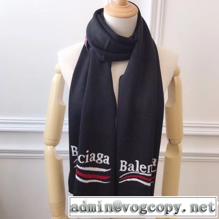 秋冬の必須アイテム バレンシアガ2018年秋冬入荷 BALENCIAGA 3色可選 ロングマフラー