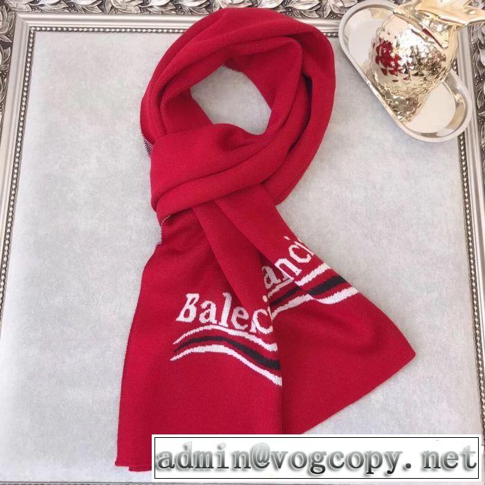 秋冬の必須アイテム バレンシアガ2018年秋冬入荷 BALENCIAGA 3色可選 ロングマフラー