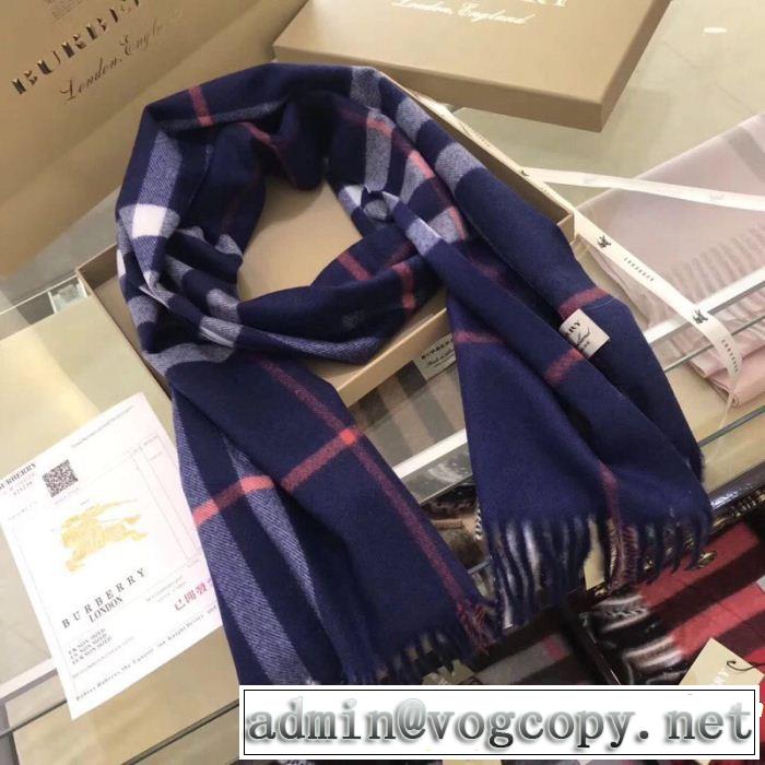2018年秋冬入荷 バーバリー 人気急上昇中 BURBERRY ロングマフラー 多色可選