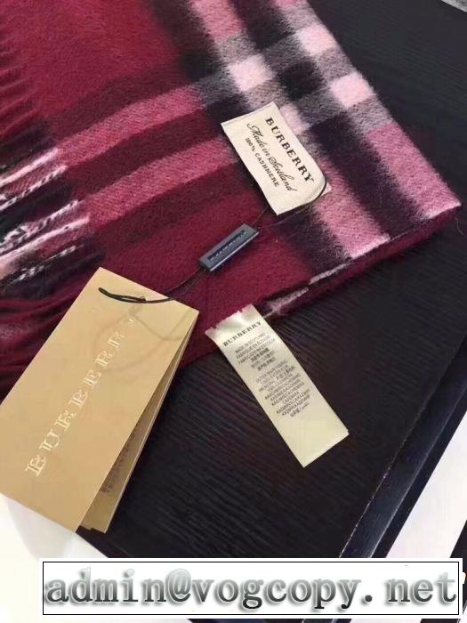 2018年秋冬入荷 バーバリー 人気急上昇中 BURBERRY ロングマフラー 多色可選
